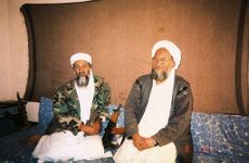 Ayman al-Zawahiri and Osama bin Laden, pictured in 2001