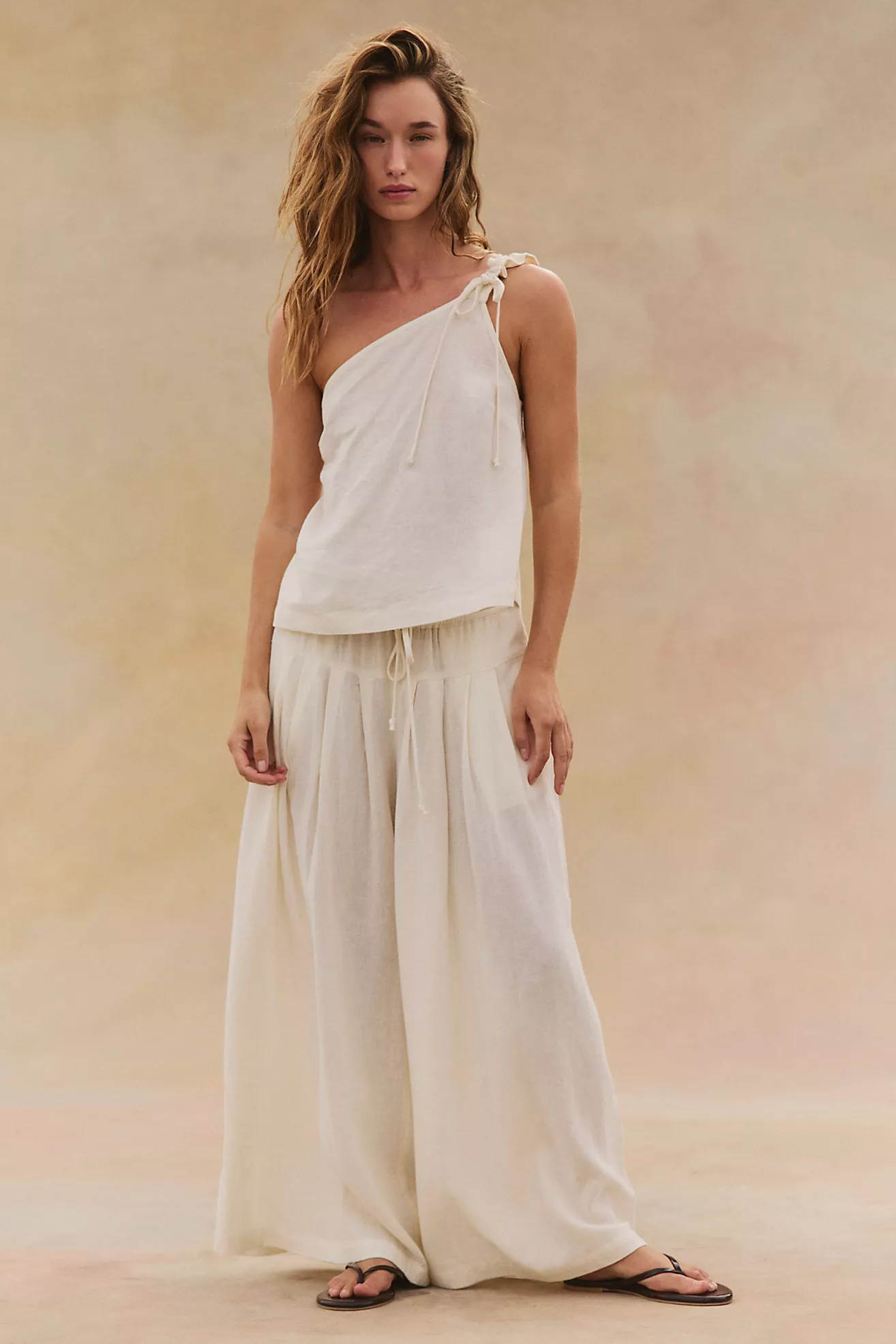 Sahara Sandshell Linen Trouser Co-Ord