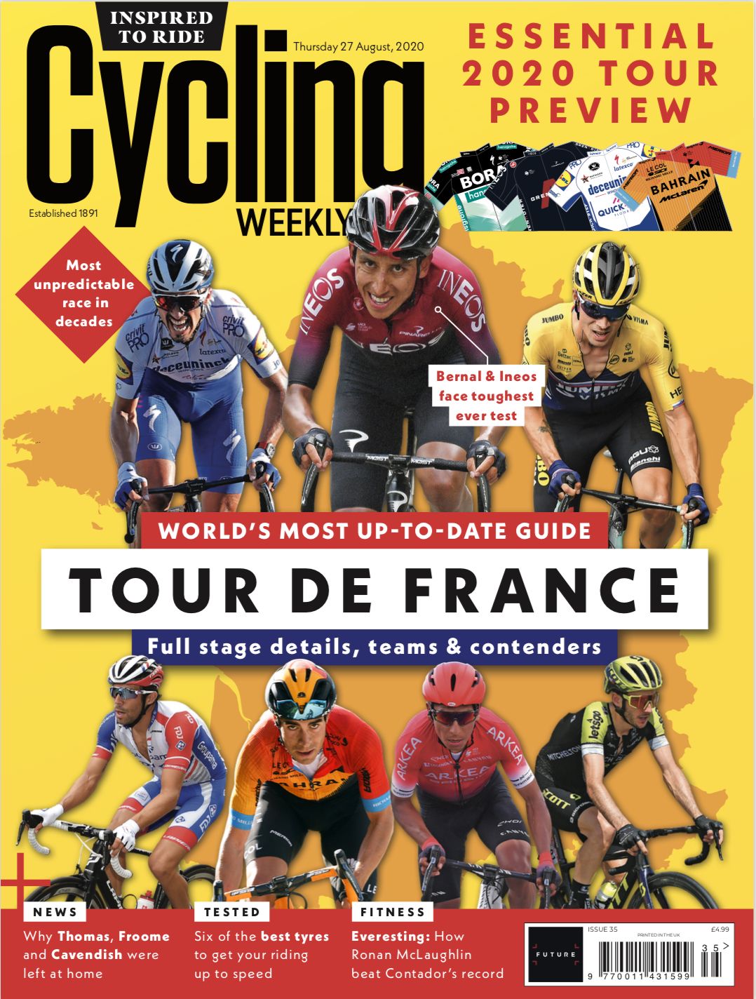 Cycling Weekly&#039;s 2020 Tour de France preview