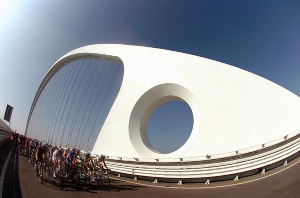 The Reggio Emilia bridge.