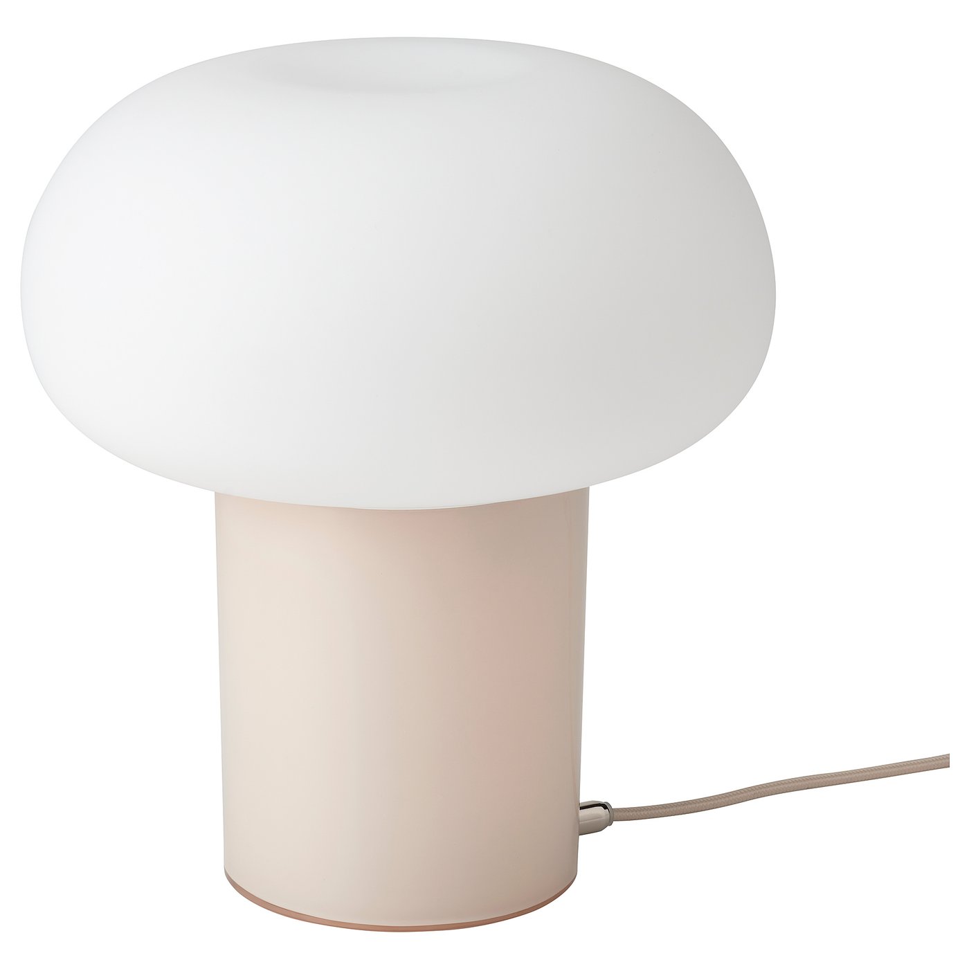 Dejsa Table Lamp - Beige/opal Glass 11 "