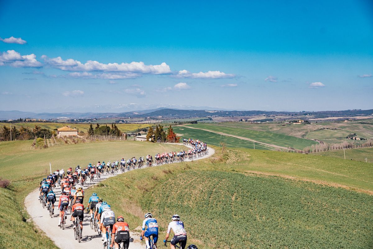 Strade Bianche set for extra gravel and longest ever route in 2024