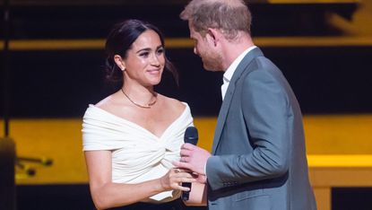 meghan markle and prince harry at invictus games