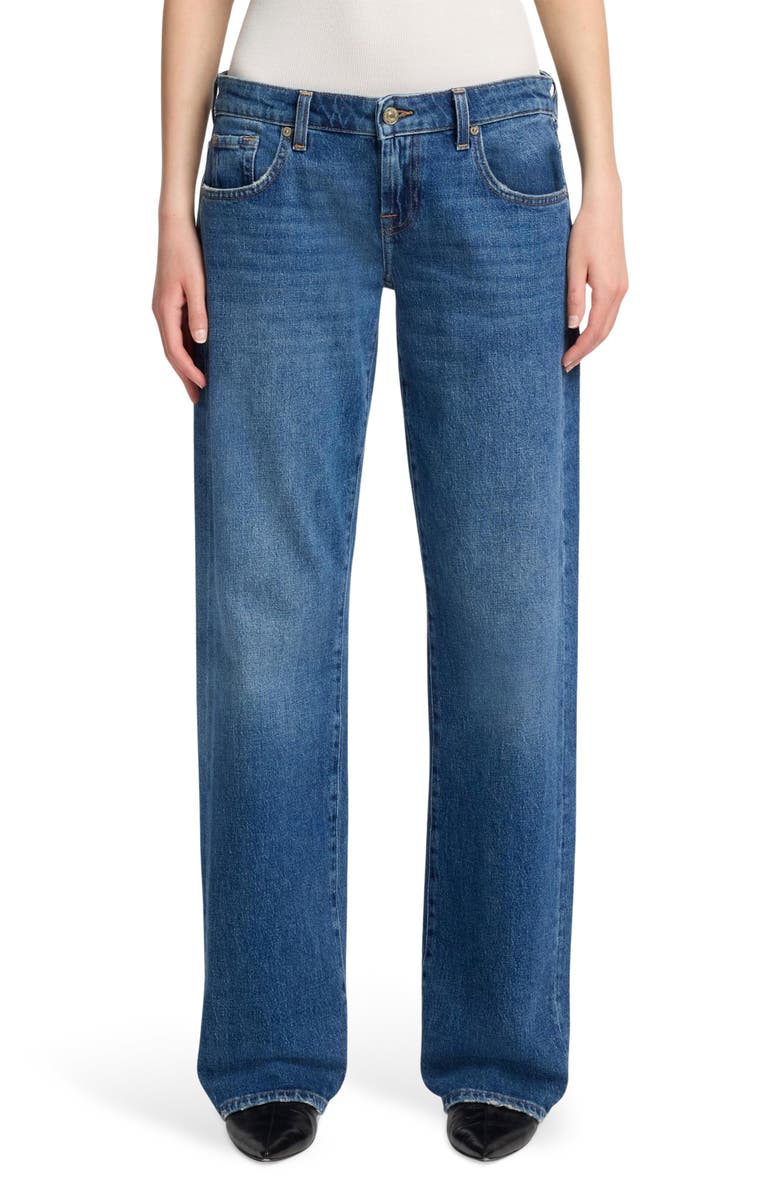Low Rise Straight Leg Jeans