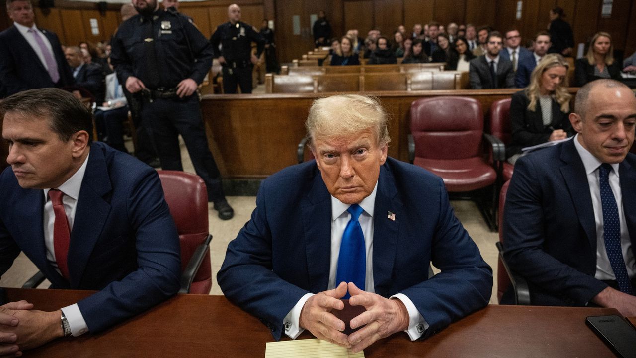 Donald Trump on trial