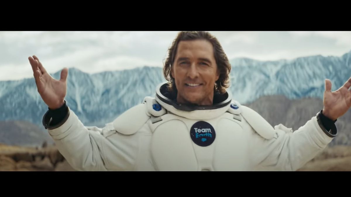 Matthew McConaughey starring in Salesforce&amp;#039;s advert