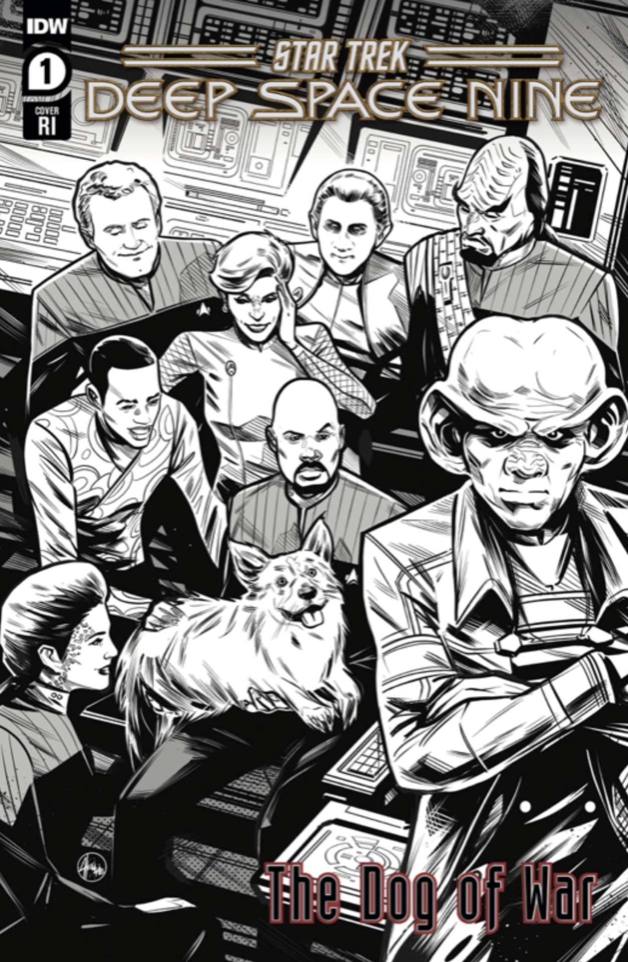 Star Trek: Deep Space Nine - The Dog of War #1 cover