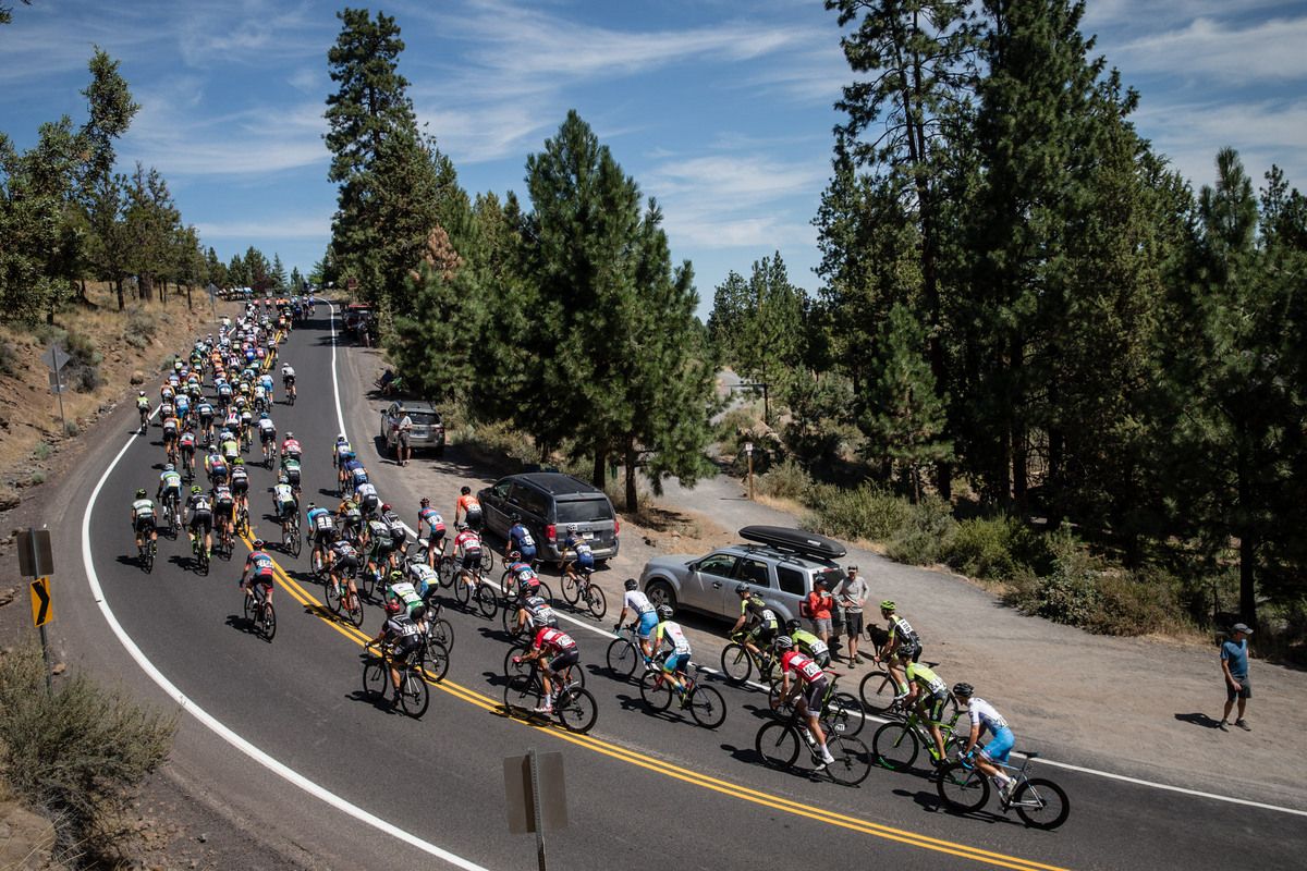 The men hit the Archie Briggs climb