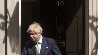 Boris Johnson leaves 10 Downing Street