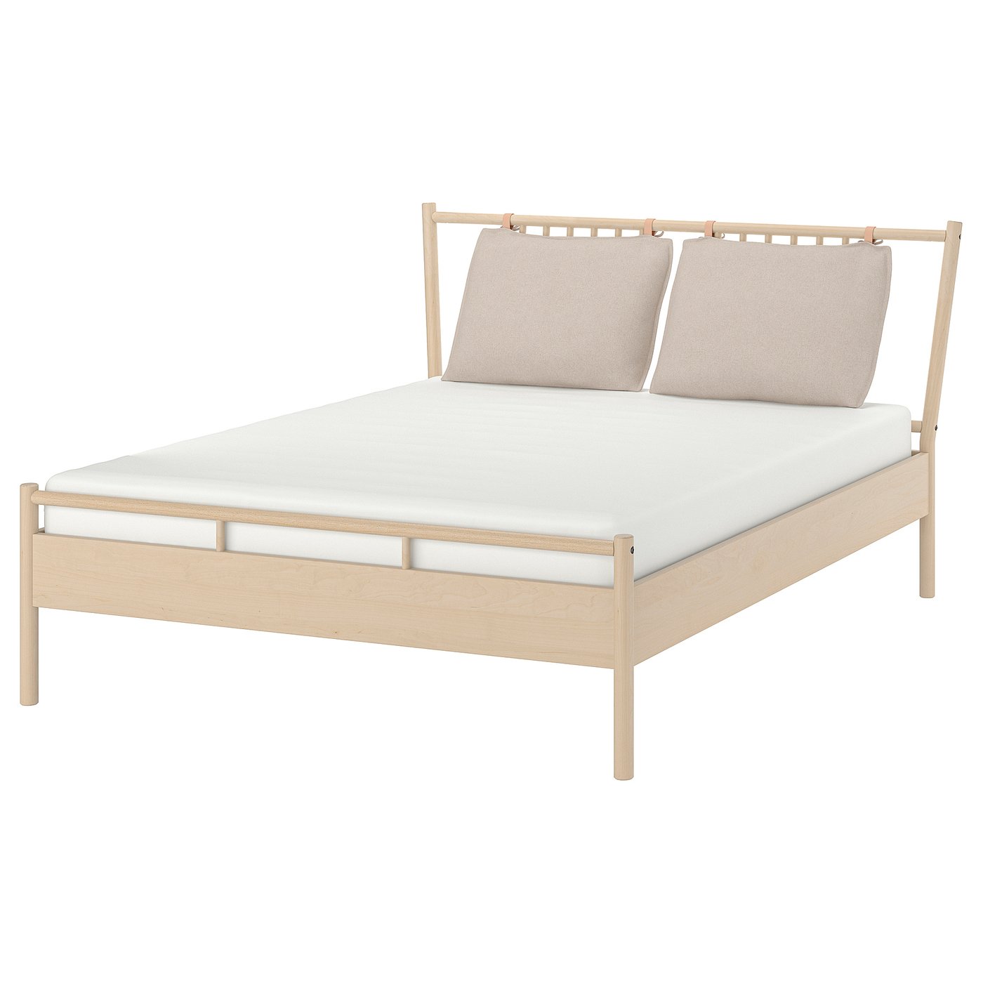 Bj&amp;Ouml;rksn&amp;Auml;s Bed Frame - Birch/birch Veneer/lur&amp;ouml;y Standard King