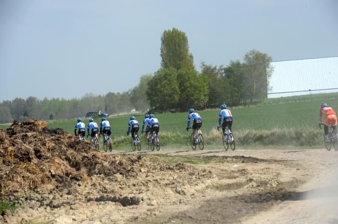 Garmin-Sharp previews the course