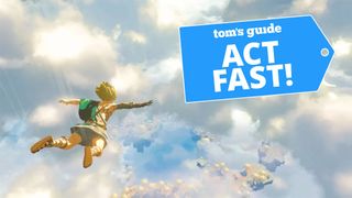 Zelda: Tears of the Kingdom screenshot with a Tom's Guide deal tag