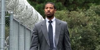 Michael B. Jordan in Just Mercy