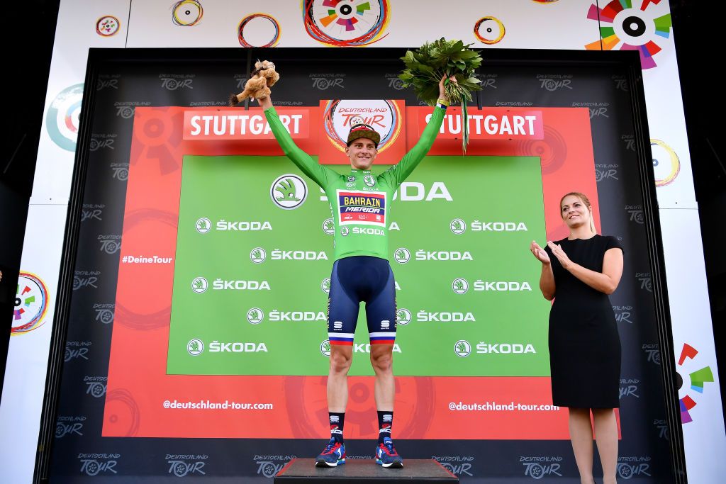 Matej Mohoric (Bahrain-Merida) also took the points classification