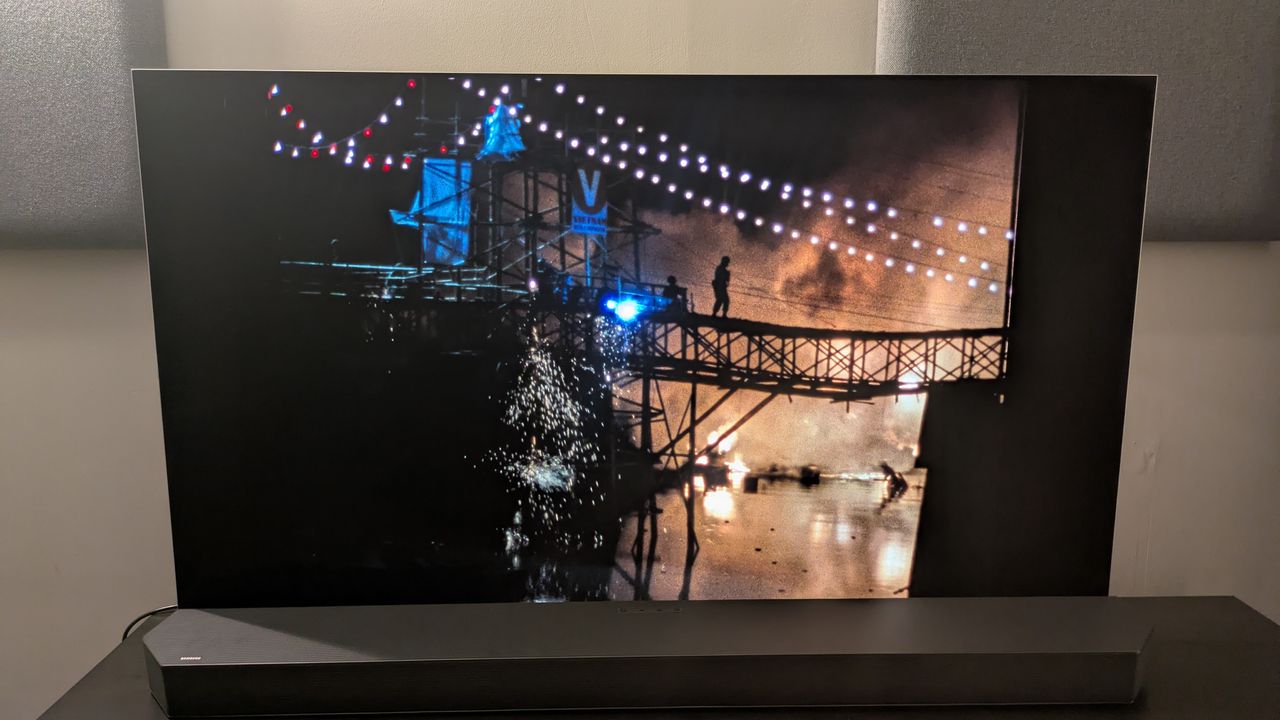 Shot of Hearts of Darkness 4K Blu-ray on LG G5