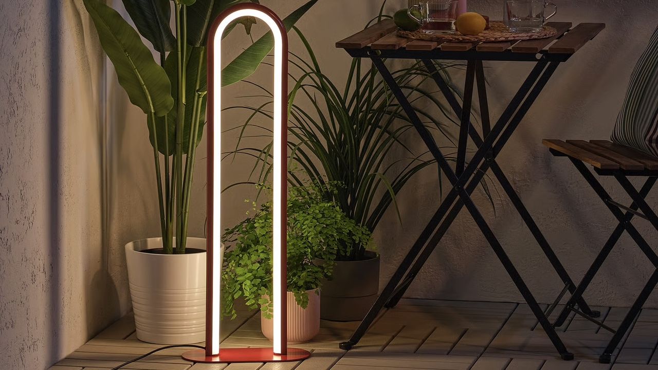 IKEA SOLVINDEN floor lamp
