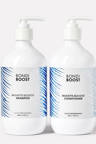 Best Shampoos and Conditioners for Red Hair 2024: set of Bondi Boost blue shampoo and conditioner