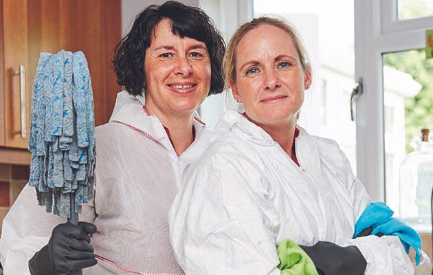 This new series follows teams of extreme cleaners as they take on some seriously messy homes, starting with sisters Yvonne and Angela tackling a flat in London.