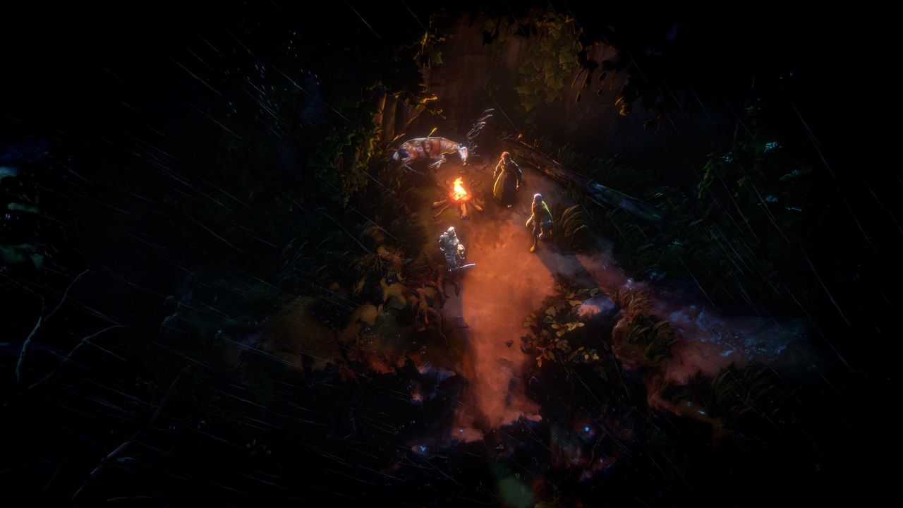 Images of screenshots from No Rest for the Wicked