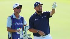 Darren Reynolds and Shane Lowry at the 2024 DP World Tour Championship