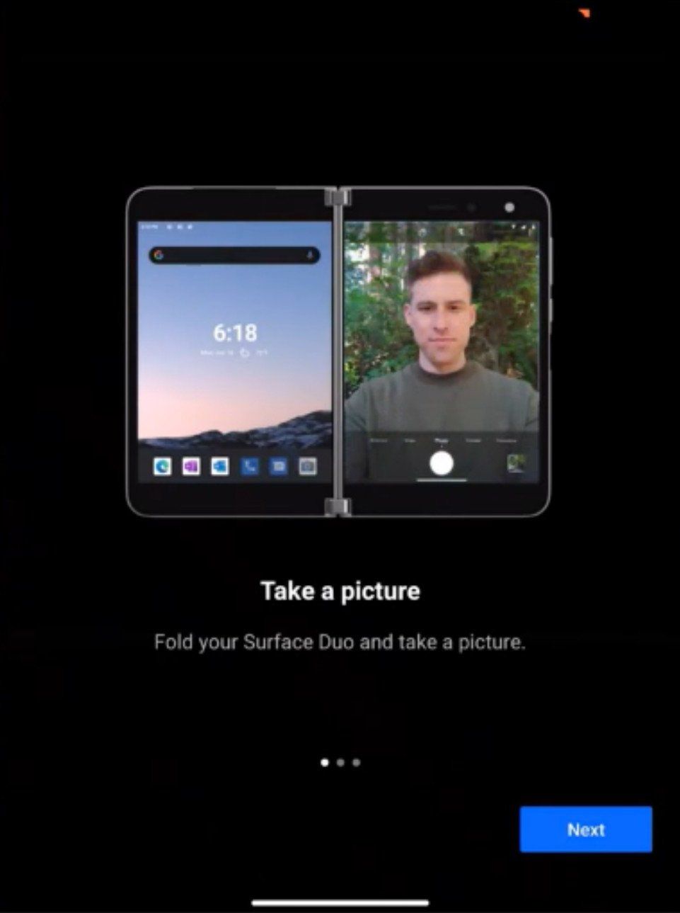 Surface Duo Camera Ui