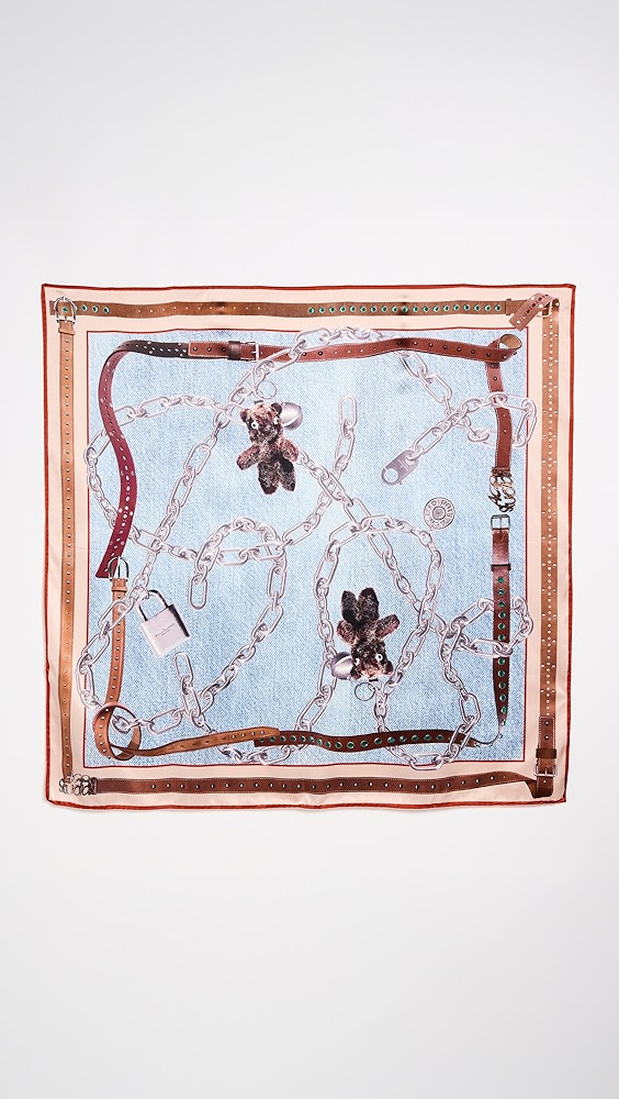 Acne Studios Vasco Teddy Silk Scarf