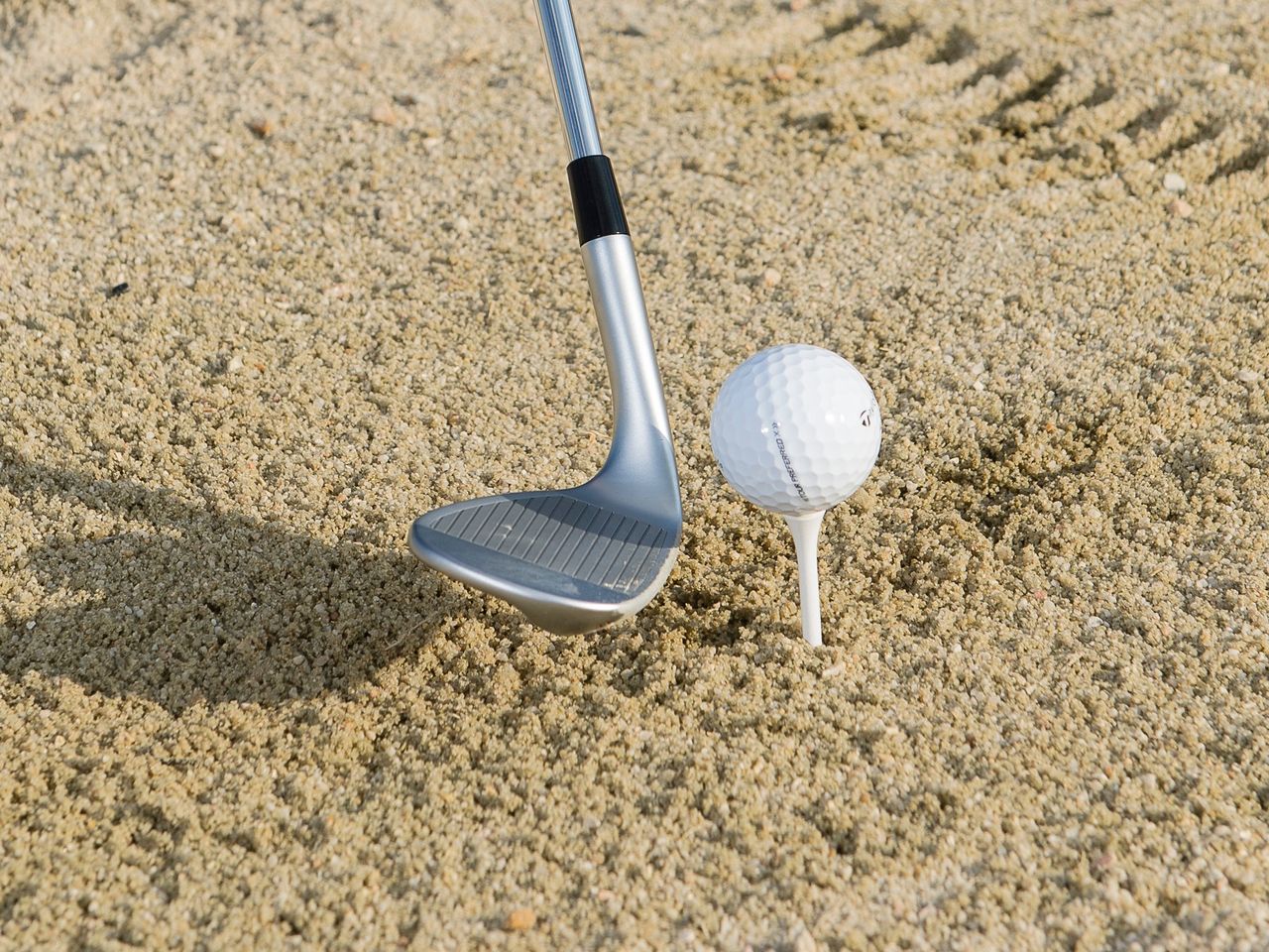 Tee Peg Bunker Drill For Golf