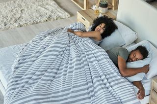 third british couples share bed blanket bandit