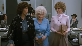 Lily Tomlin, Dolly Parton and Jane Fonda in 9 to 5