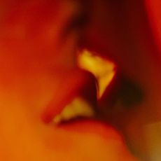 Pheromone perfumes: close up of two mouths kissing