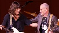 Courtney Barnett and Flea perform during People Have the Power: A Celebration of Patti Smith presented by Michael Dorf at Carnegie Hall on March 26, 2025 in New York City