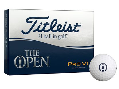 Titleist Open-Themed Pro V1 And Pro V1x Golf Balls