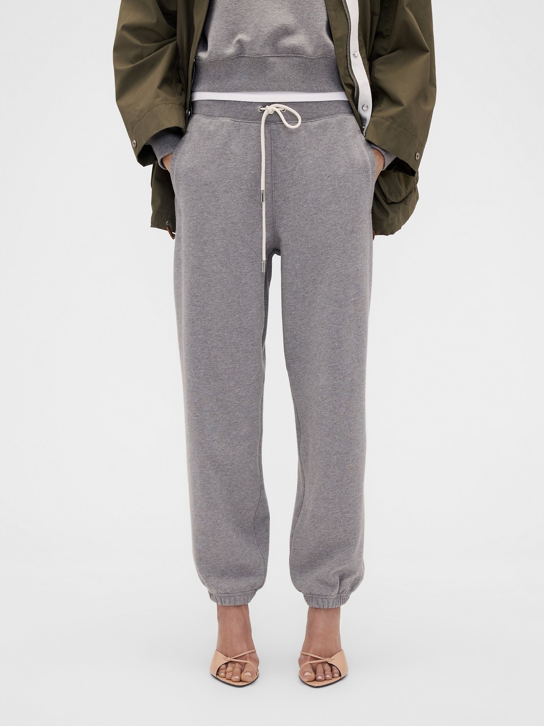 Gap X Victoria Beckham Grey Heavyweight French Terry Joggers