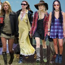 Kate Moss, Alexa Chung, Sienna Miller, Zoe Kravitz attend festivals in festival outfits