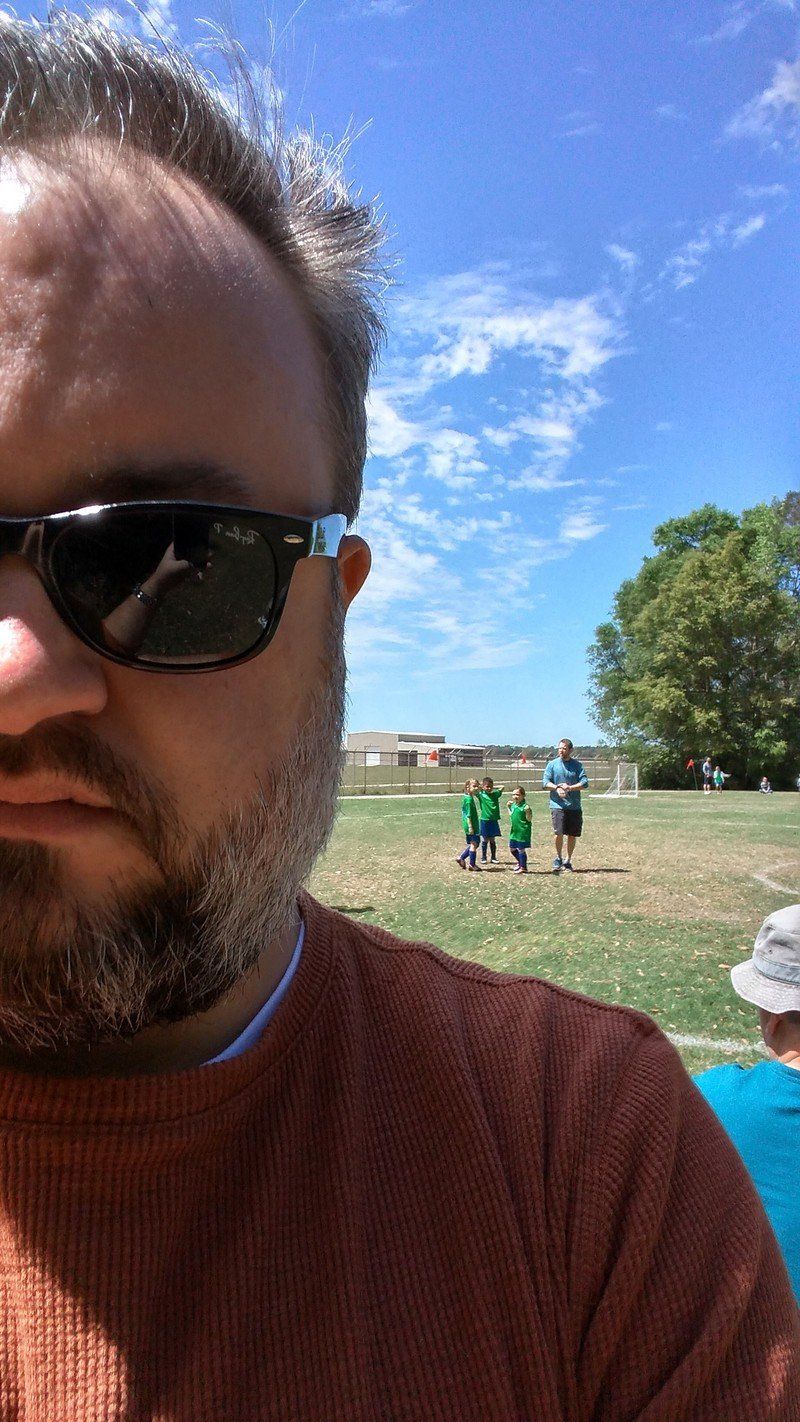 Phil in a front-facing camera