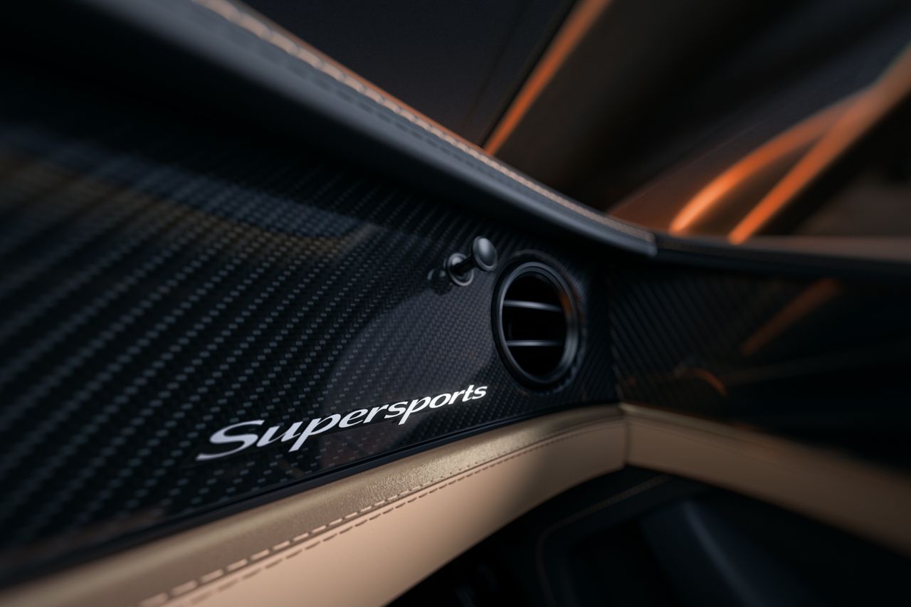 The new Bentley Supersports, looking gothic and cool