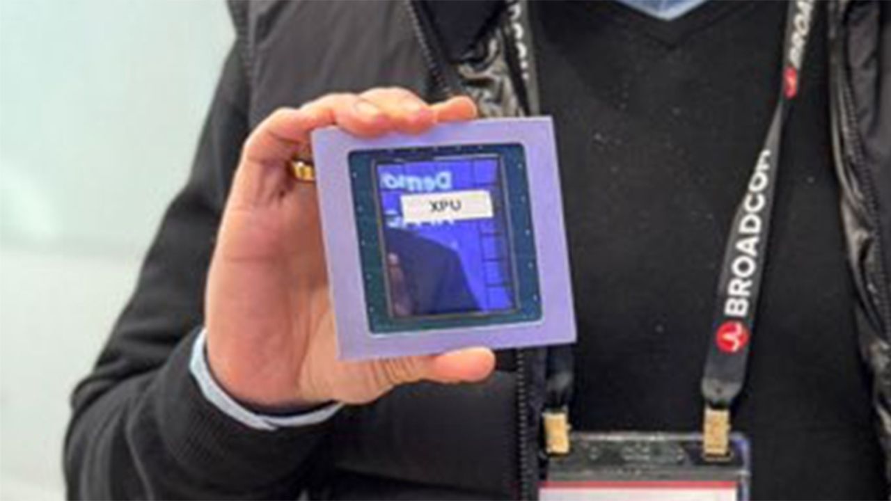 Broadcom shows a gargantuan AI chip — XPU could be the world's largest