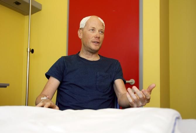 Chris Horner talks about his accident