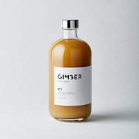 Gimber: The Original Natural Concentrate Made with The Finest Organic Peruvian Ginger (500ml)