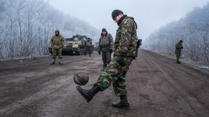 Ukraine soldiers