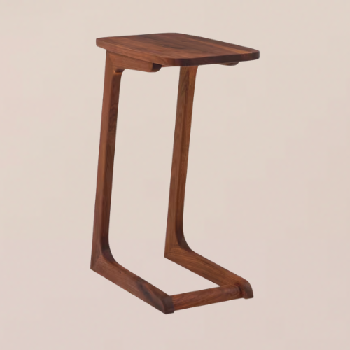 Wooden side table