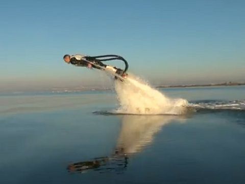 Bored of Your Jetpack? Try These Water-Powered Rocket Boots | Tom's Guide
