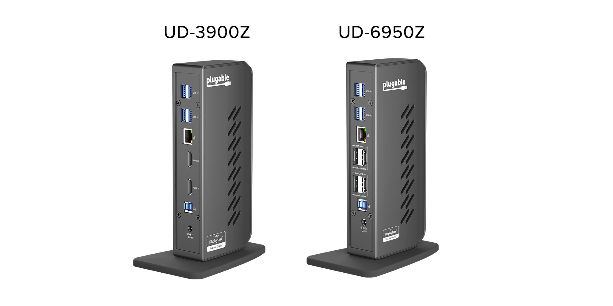Plugable UD-3900Z and UD-6950Z docks