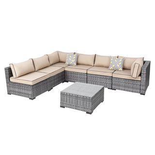 A Walsunny 7 Piece Sectional Set