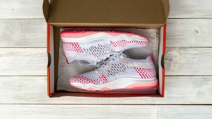Running shoes sale: trainers in box 