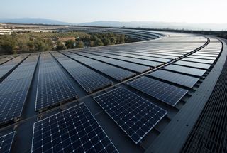 Renewable Energy Apple Ap Solar Panels