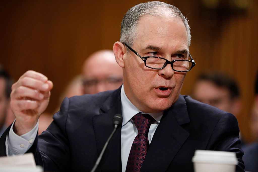 EPA Administrator Scott Pruitt.