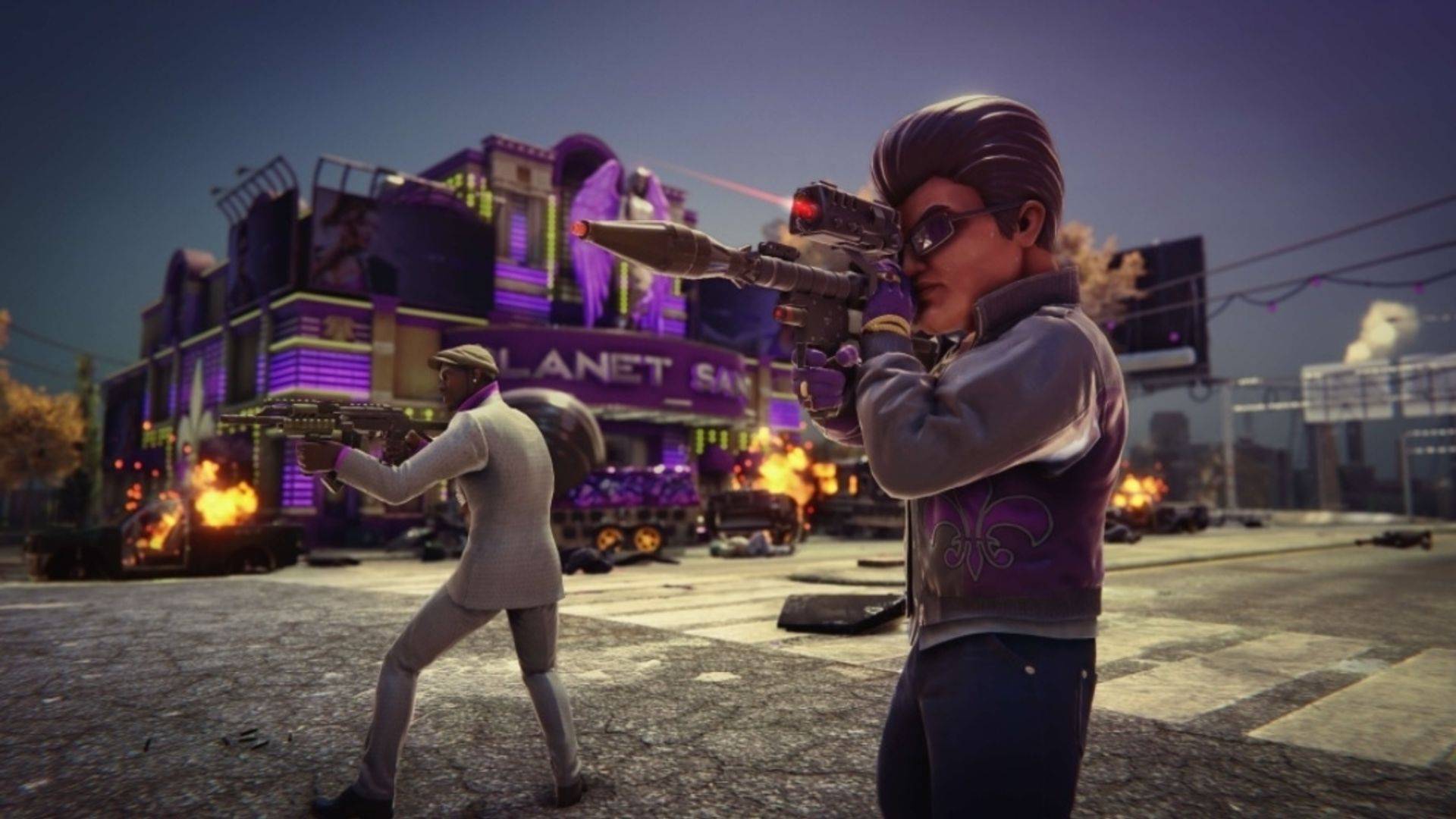 Saints Row 3 giant head man