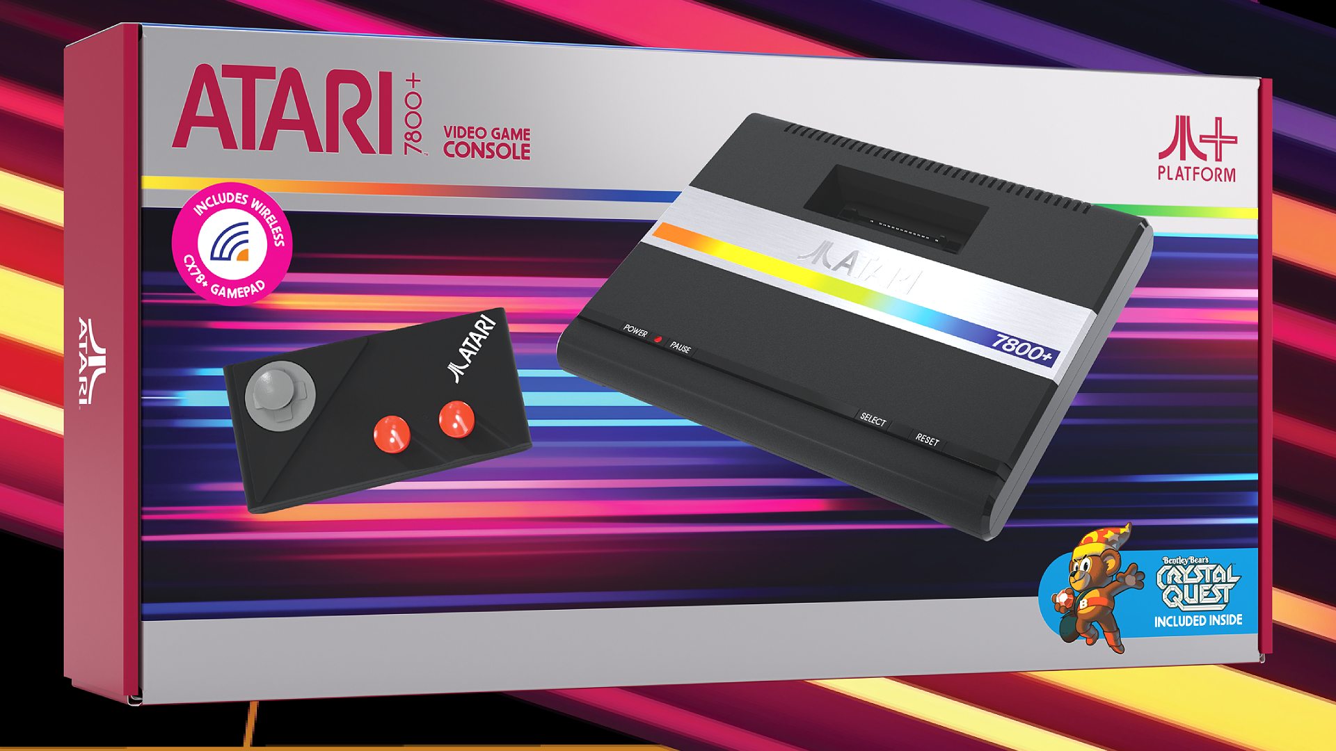 The Atari 7800 is back, and the retro console now has HDMI and wireless controllers