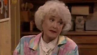 Bea Arthur as Dorothy Zbornak in The Golden Girls episode "Stand by Your Man"